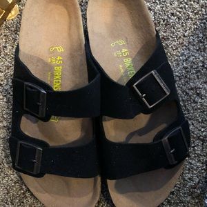BRAND NEW MENS BLACK SUEDE BIRKENSTOCKS